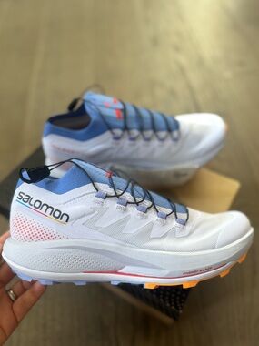 New! Salomon Pulsar Trail Pro Running Shoes size 8